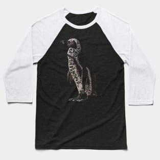 Low Poly Penguin Baseball T-Shirt